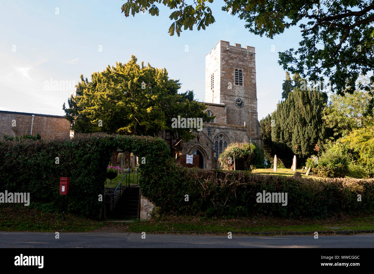 St. Andrew`s Church, Foxton, Leicestershire, England, UK Stock Photo